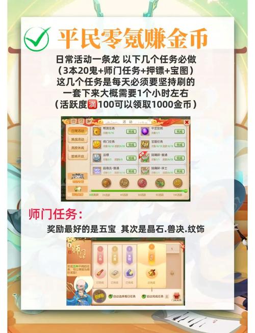 梦幻西游手游全方位升级赚钱攻略